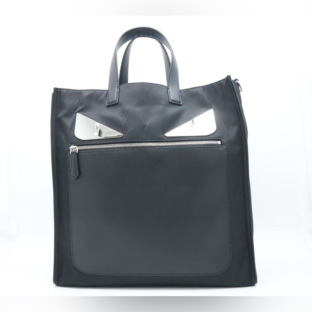 FENDI MONSTER BLACK TOTE